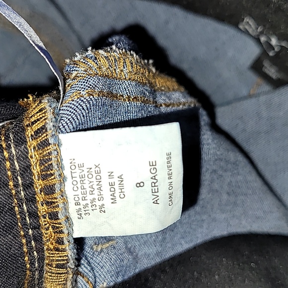 Dark Blue Skinny Jeans - Picture 6 of 7